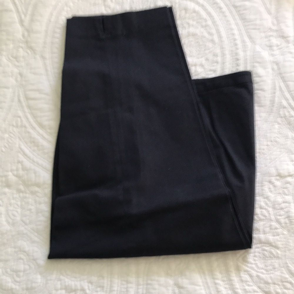 Charter Club women’s pants. Capri or shorter length. Dark navy  size 12 - Picture 2 of 5